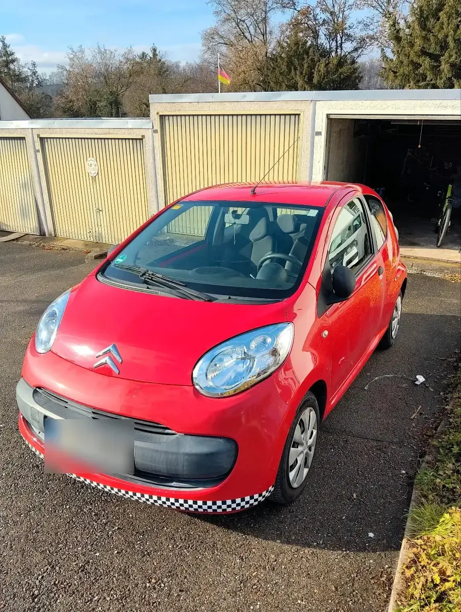 Gebraucht Citroën C1 67 PS (49 kW) 2007 Rot Kleinwagen