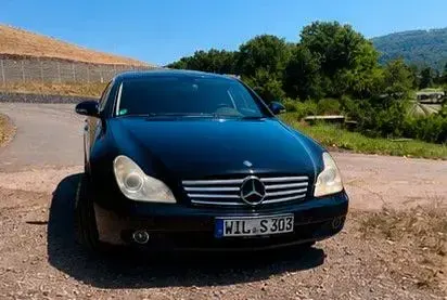 Gebraucht Mercedes CLS320 224 PS (164 kW) 2007 Schwarz Coupé