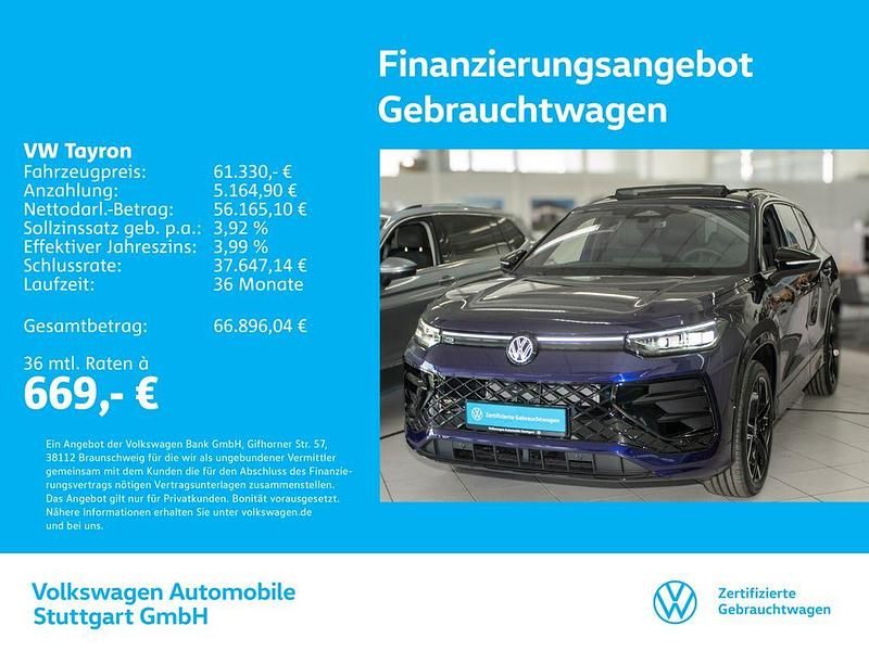 Ultra violet metallic Gebraucht 2025 VW Tayron R-line SUV | 61.330 € (Fairer Preis) - Bild 1/4