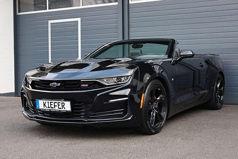 Schwarz Gebraucht 2020 Chevrolet Camaro SS Cabrio | 28.450 € - Bild 1/4