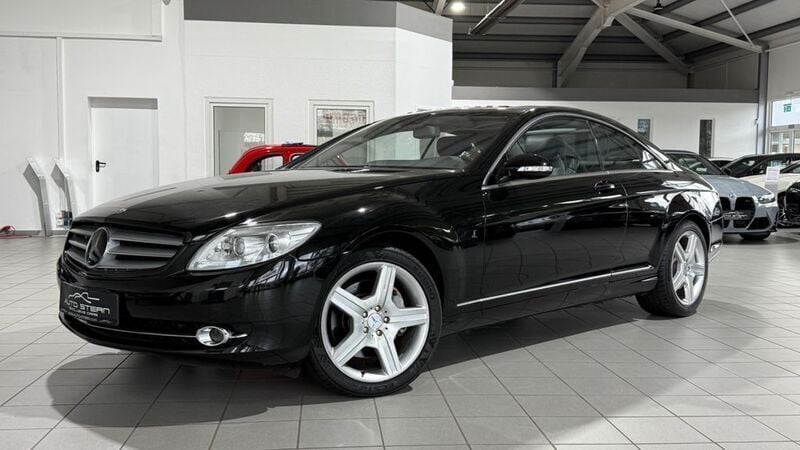 Obsidianschwarz metalliclack Gebraucht 2007 Mercedes CL500 AMG Coupé | 17.950 € (Superpreis) - Bild 1/4