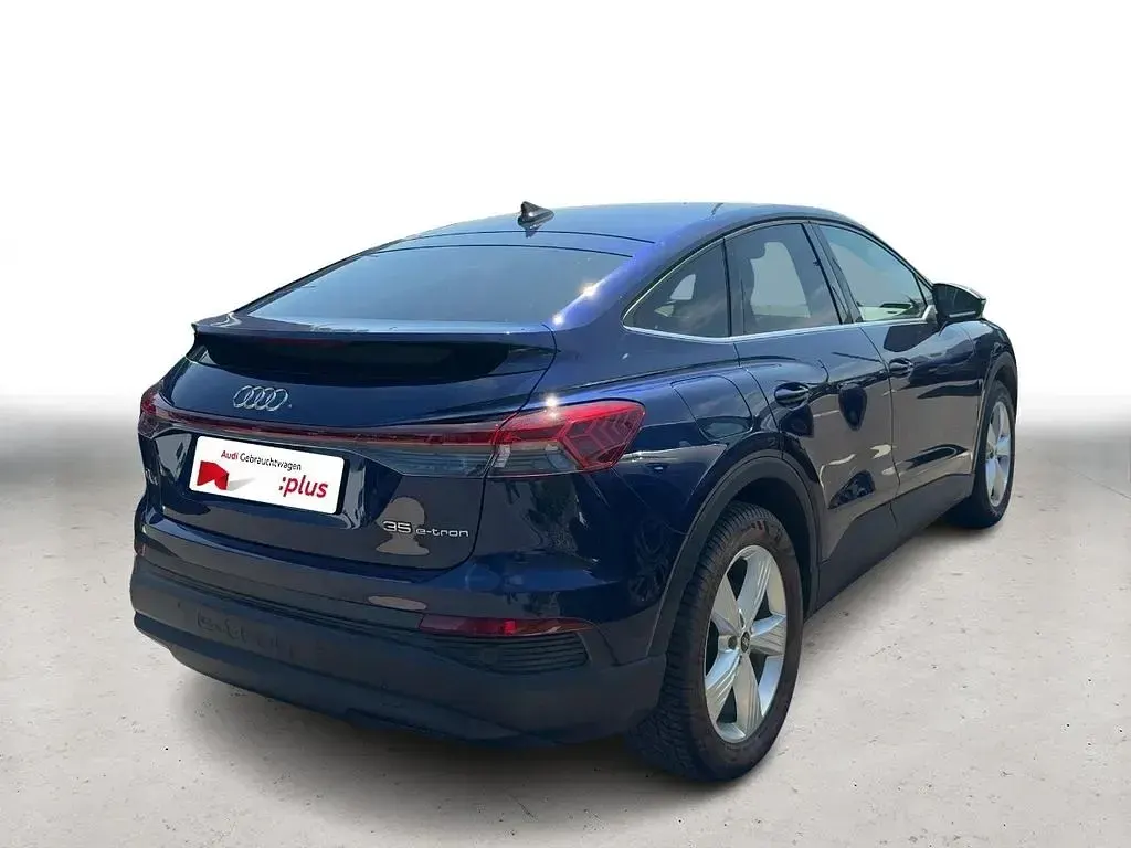 Gebraucht Audi Q4 Sportback e-tron Basis 125 kW (170 PS) 2023 Blau SUV