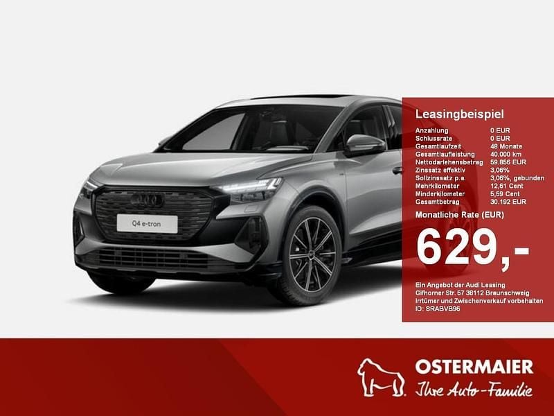Taifungrau Neu 2026 Audi Q4 Sportback e-tron Ambiente SUV | 58.990 € (Etwas zu teuer) - Bild 1/4