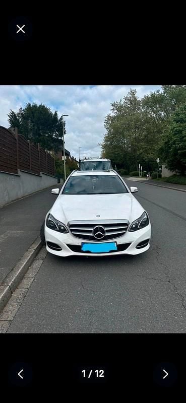 Weiß Gebraucht 2016 Mercedes E200 Kombi | 17.500 € (Superpreis) - Bild 1/4
