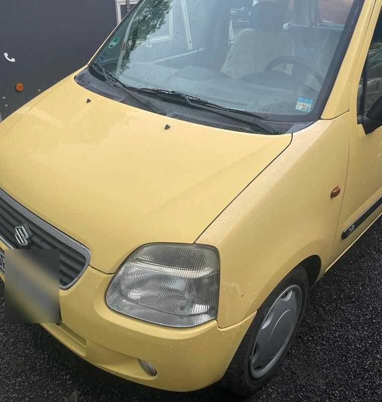 Gelb Gebraucht 2002 Suzuki Wagon R Kleinwagen | 1.300 € - Bild 1/4