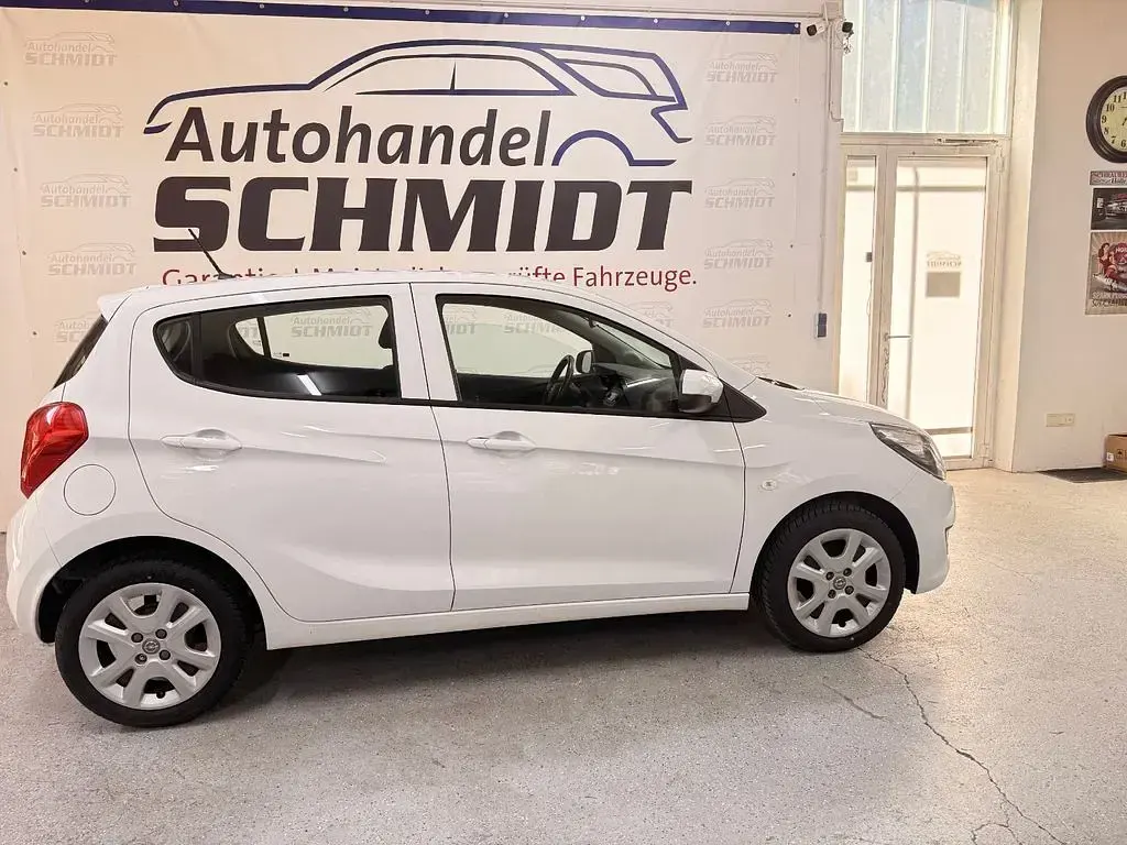 Gebraucht Opel Karl Edition 75 PS (55 kW) 2016 Weiß Kleinwagen