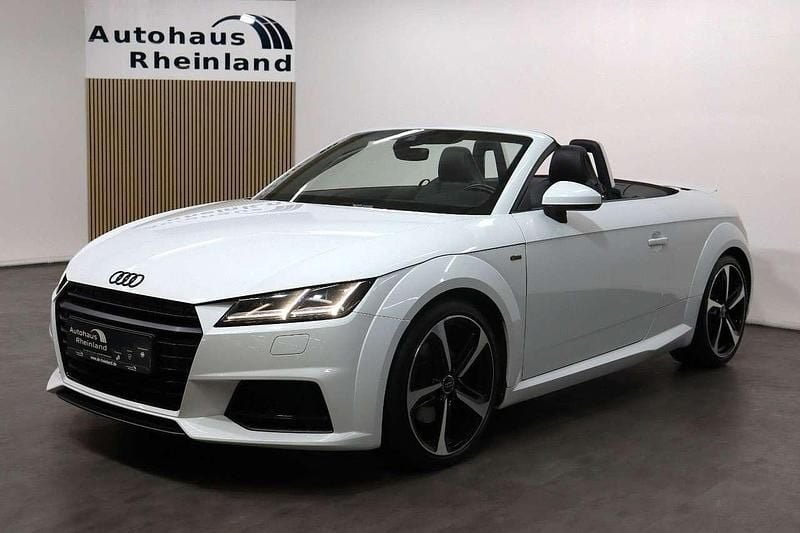 Weiß Gebraucht 2017 Audi TT Roadster S-Line Cabrio | 26.950 € (Fairer Preis) - Bild 1/3
