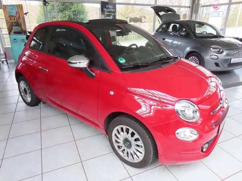 Gebraucht Fiat 500C 69 PS (50 kW) 2024 Passione rot Cabrio