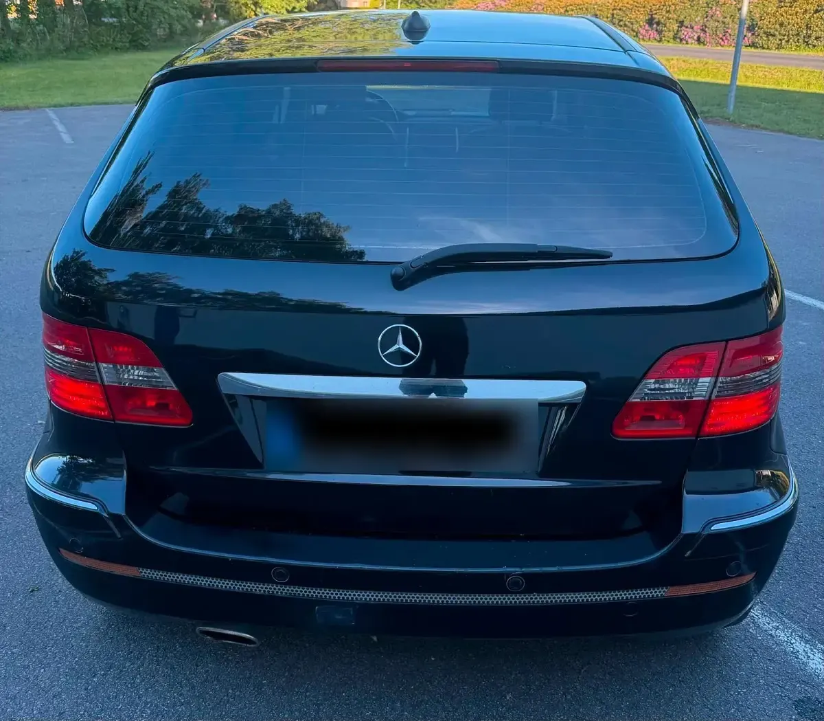 Gebraucht Mercedes B200 136 PS (100 kW) 2007 Schwarz Van / Kleinbus
