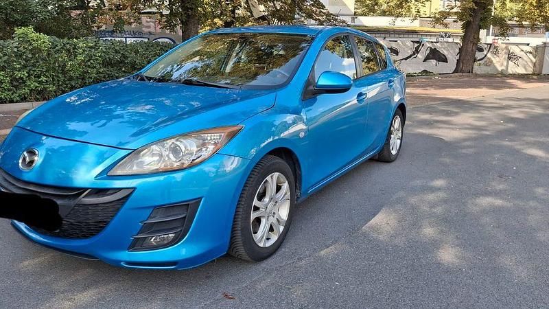 Blau Gebraucht 2009 Mazda 3 Limousine | 3.450 € (Fairer Preis) - Bild 1/4