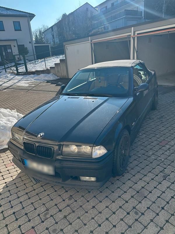 Schwarz Gebraucht 1997 BMW 318 Cabriolet M Sport Cabrio | 5.000 € (Superpreis) - Bild 1/4