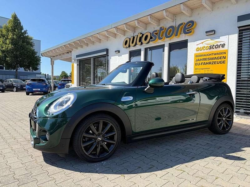 British racing green ii... Gebraucht 2016 Mini Cooper S Cabriolet Cabrio | 15.900 € (Fairer Preis) - Bild 1/4