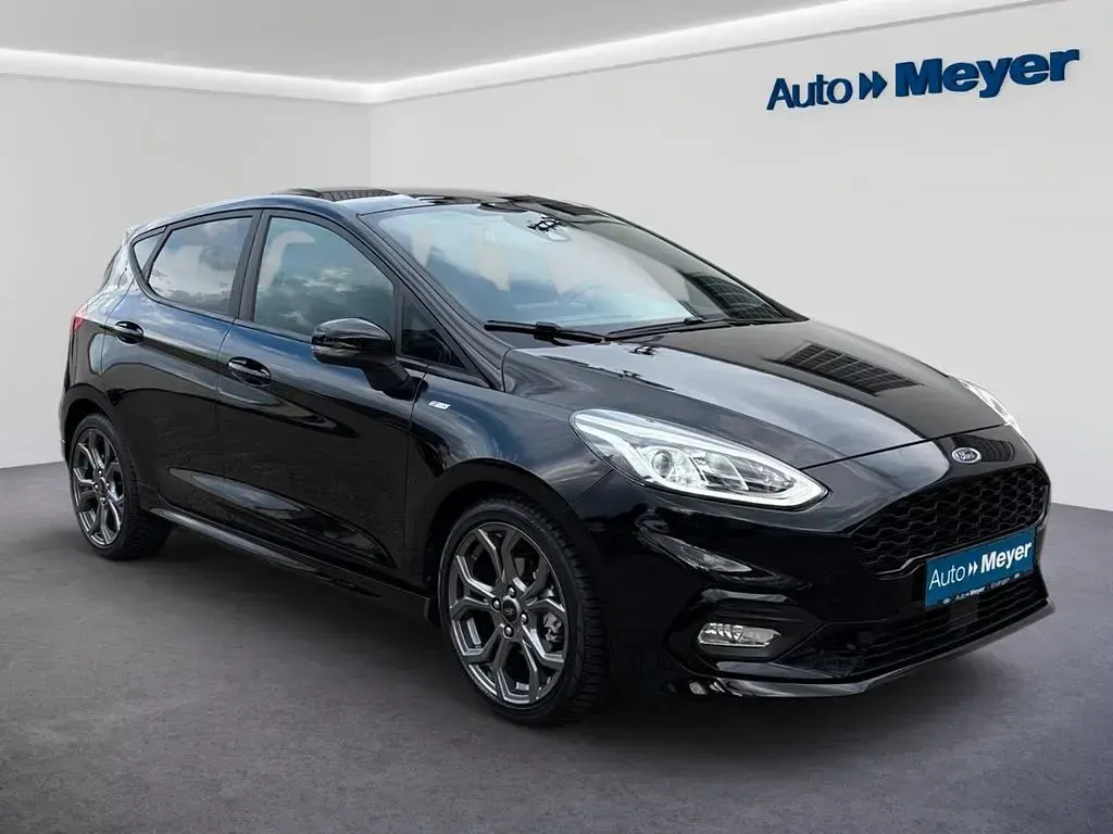 Gebraucht Ford Fiesta ST-Line 125 PS (91 kW) 2018 Schwarz Kleinwagen