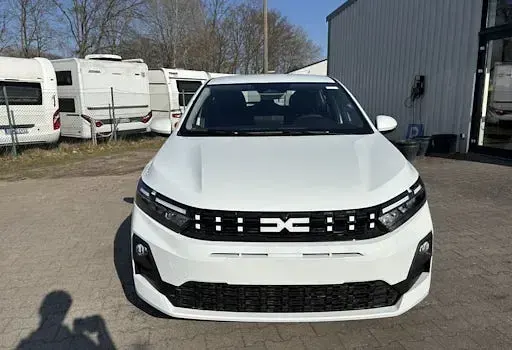 Nowe Dacia Sandero Expression 122 KM (89 kW) 2026 Biały Sedan/Limuzyna