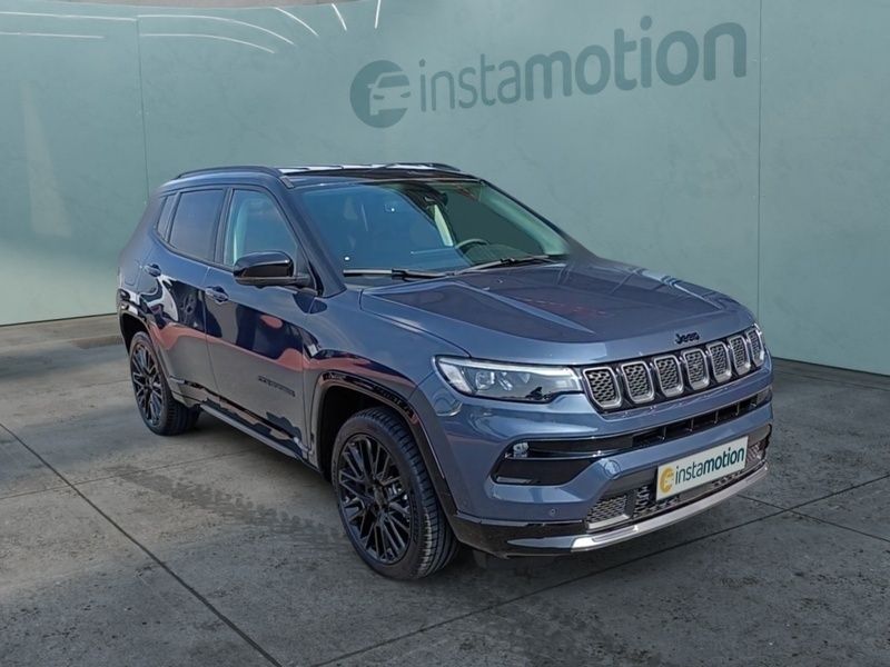 Blau Gebraucht 2023 Jeep Compass SUV | 32.640 € (Teuer) - Bild 1/4