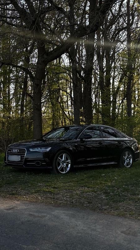 Schwarz Gebraucht 2015 Audi A6 Limousine | 21.999 € (Teuer) - Bild 1/4