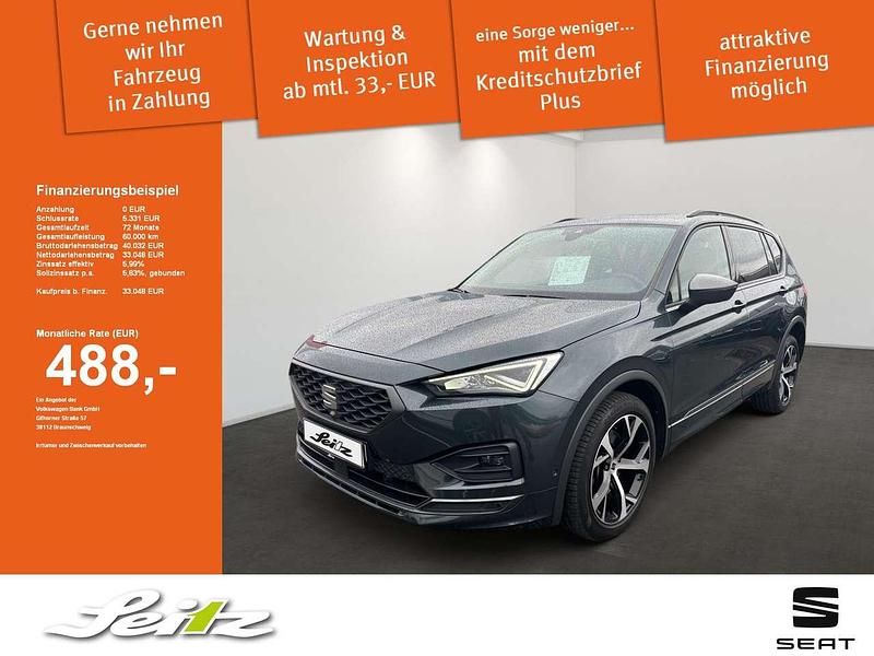 Camouflage grün Gebraucht 2021 Seat Tarraco 4Drive SUV | 33.048 € (Fairer Preis) - Bild 1/3