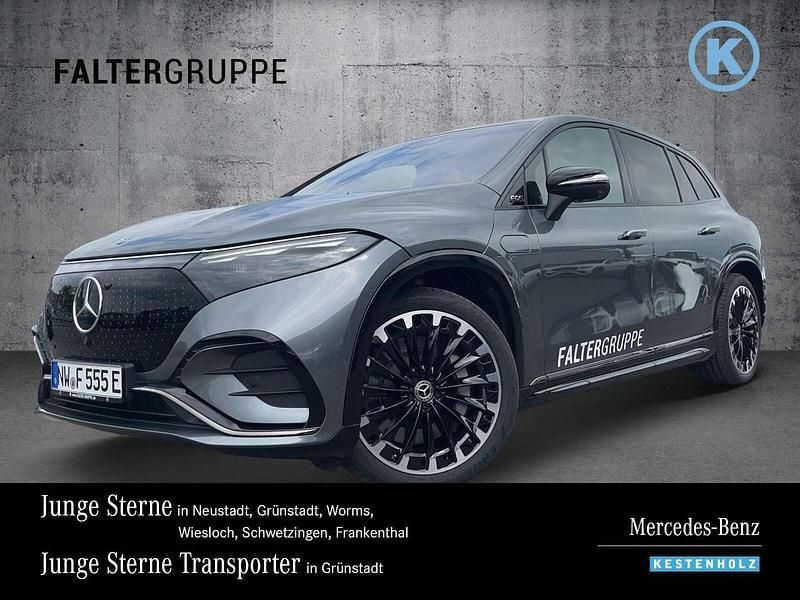 Grau Gebraucht 2023 Mercedes EQS450+ AMG SUV | 82.660 € (Fairer Preis) - Bild 1/4