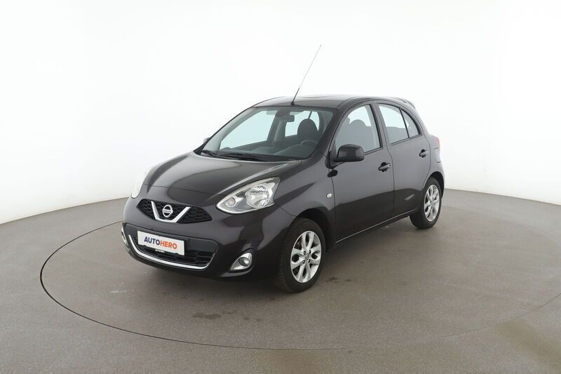 Schwarz Gebraucht 2016 Nissan Micra Acenta Kleinwagen | 8.080 € (Etwas zu teuer) - Bild 1/4