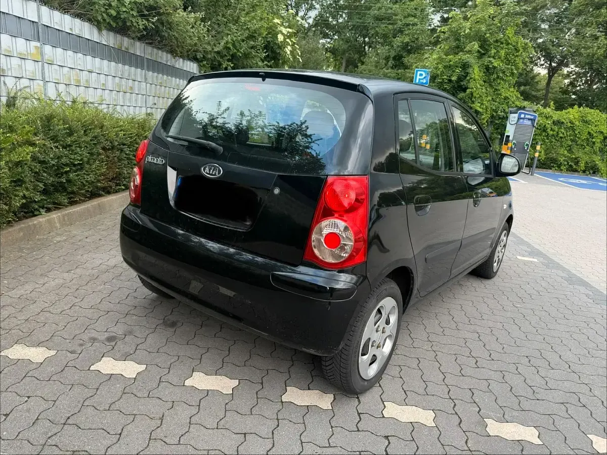 Gebraucht Kia Picanto 65 PS (47 kW) 2009 Schwarz Kleinwagen