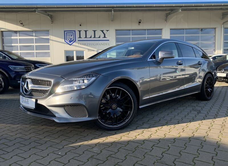 Grau Gebraucht 2015 Mercedes CLS350 Shooting Brake Kombi | 18.950 € (Superpreis) - Bild 1/4