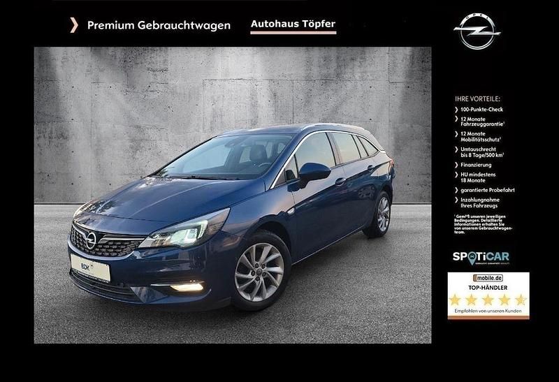 Gebraucht Opel Astra Elegance 122 PS (89 kW) 2020 Blau Kombi