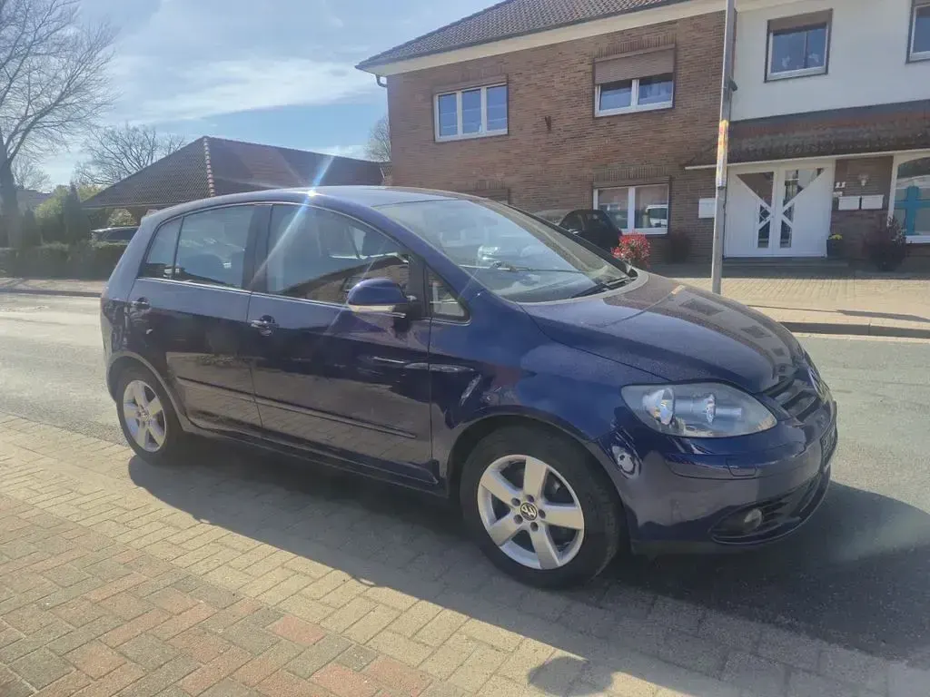 Gebraucht VW Golf Plus Cross Edition 140 PS (102 kW) 2008 Blau Van / Kleinbus