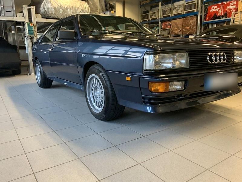 Second-hand Audi Quattro 200 CP (147 kW) 1981 Albastru Coupe