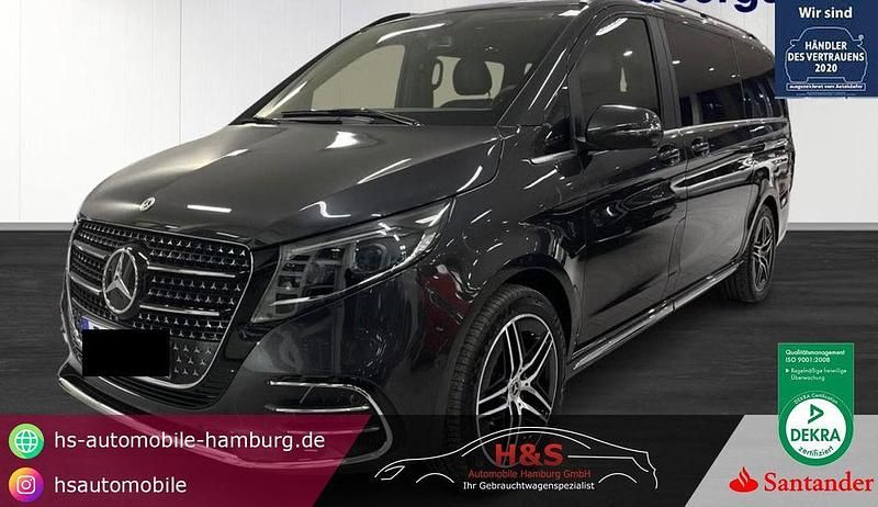 Lackfarbe graphitgrau dunkel mb 7831 Gebraucht 2025 Mercedes V300 AMG line Van / Kleinbus | 85.900 € (Teuer) - Bild 1/4