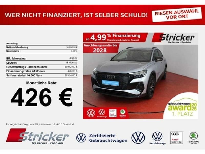 Florettsilber metallic (metallic) Gebraucht 2024 Audi e-tron S-Line SUV | 35.889 € (Superpreis) - Bild 1/4