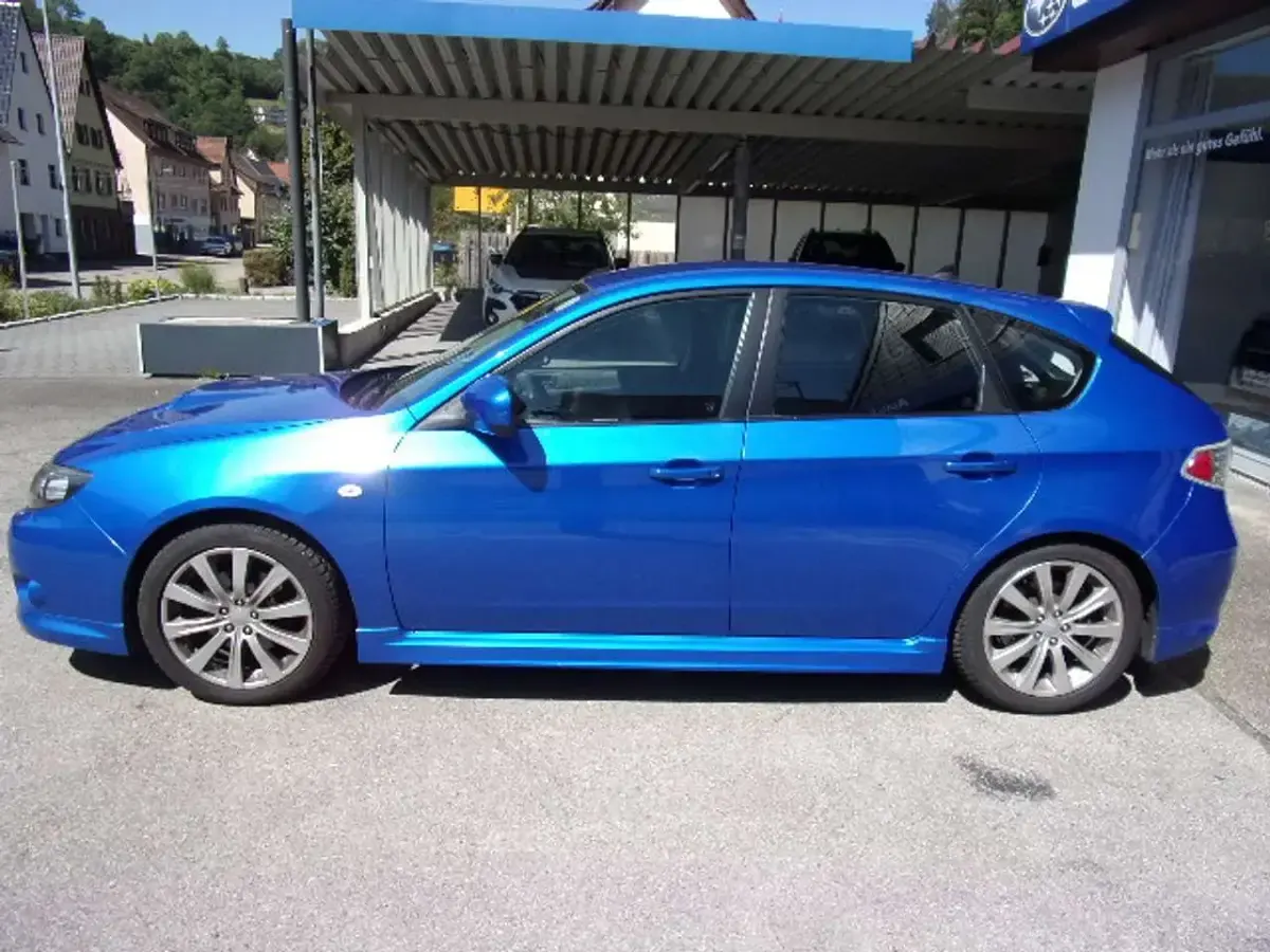 Gebraucht Subaru Impreza Sport 150 PS (110 kW) 2010 Wr blue pearl Limousine