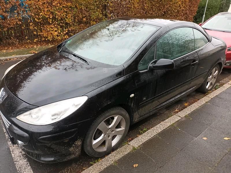 Schwarz Gebraucht 2008 Peugeot 307 CC Cabrio | 2.155 € (Fairer Preis) - Bild 1/4