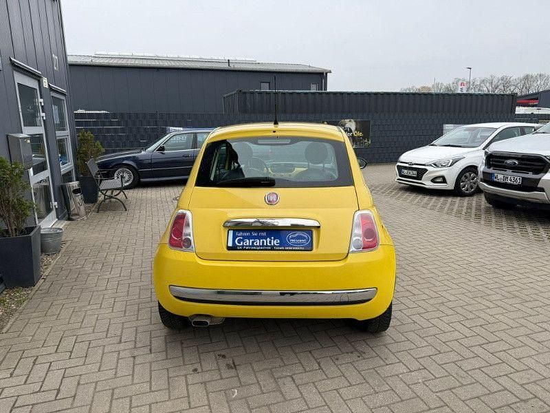 Gebraucht Fiat 500 Lounge 101 PS (74 kW) 2011 Gelb Kleinwagen