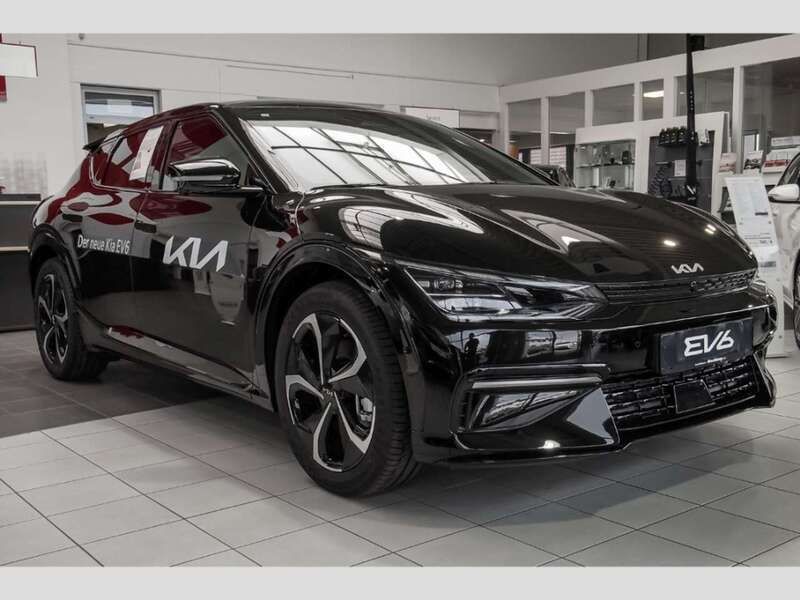 Gebraucht Kia EV6 GT-Line 167 kW (228 PS) 2023 Schwarz SUV