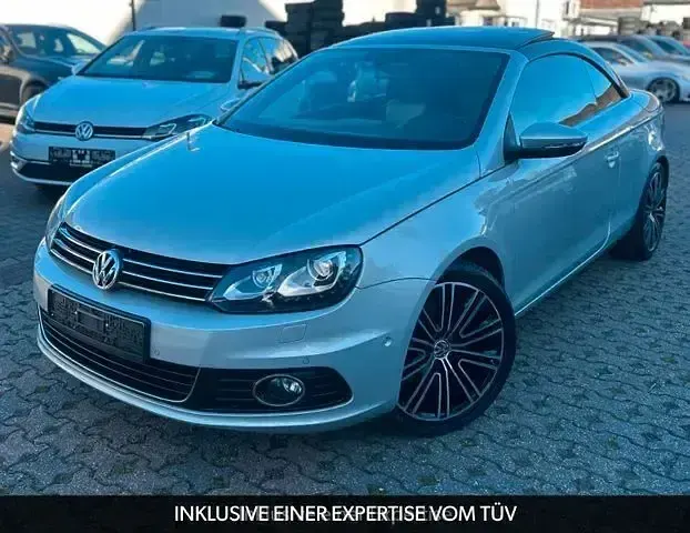 Second-hand VW Eos Exclusive 140 CP (102 kW) 2011 Gri Cabrio