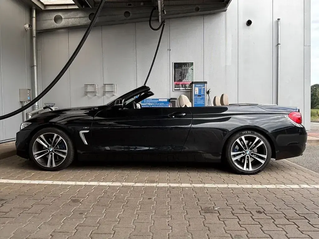 Gebraucht BMW 430 Cabriolet Sport Line 258 PS (189 kW) 2014 Schwarz Cabrio