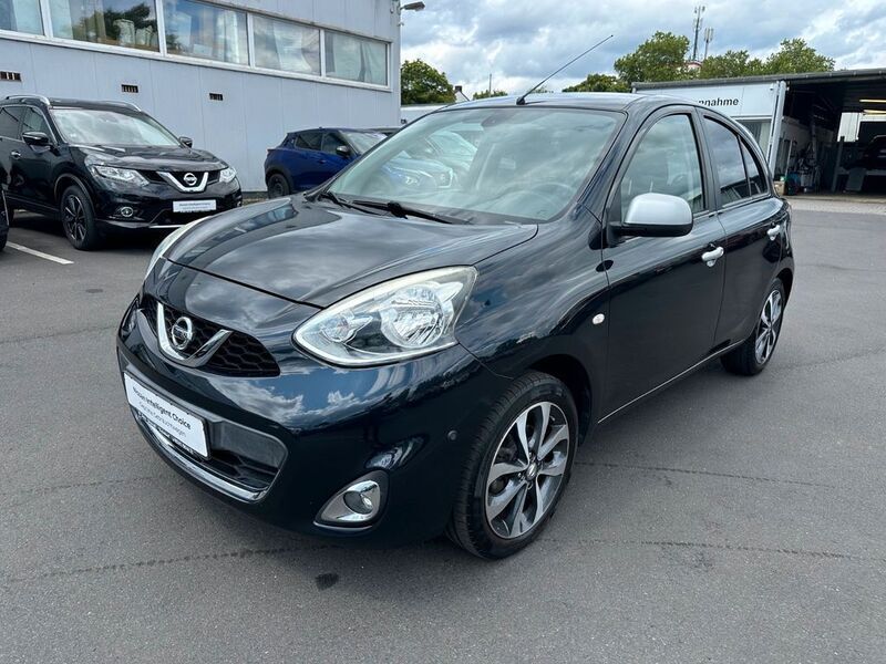 Schwarz Gebraucht 2016 Nissan Micra N-TEC Kleinwagen | 8.190 € (Etwas zu teuer) - Bild 1/4