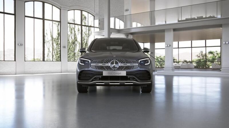Metalliclack selenitgrau Gebraucht 2024 Mercedes GLC300 AMG Coupé | 61.800 € (Fairer Preis) - Bild 1/4
