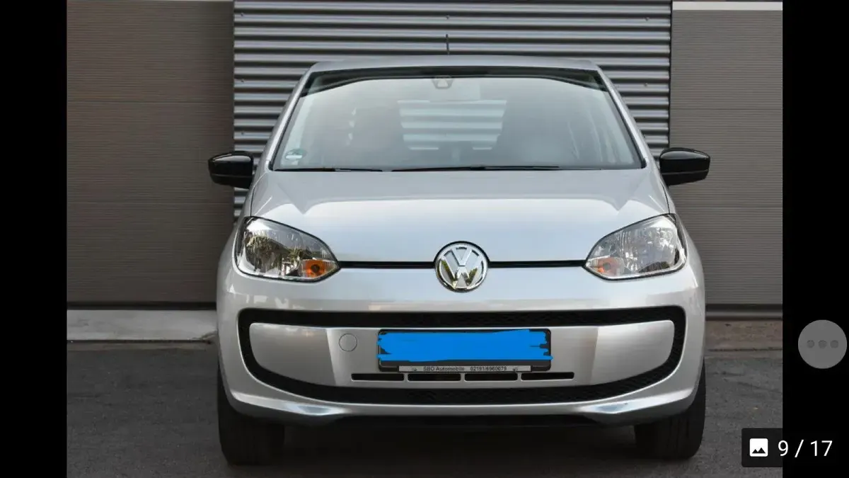 Brugt VW up! move up! 60 HK (44 kW) 2015 Sølv Hatchback