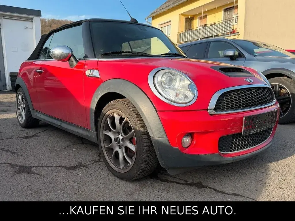 Käytetty Mini Cooper S Cabriolet 174 HP (127 kW) 2009 Punainen Avoauto