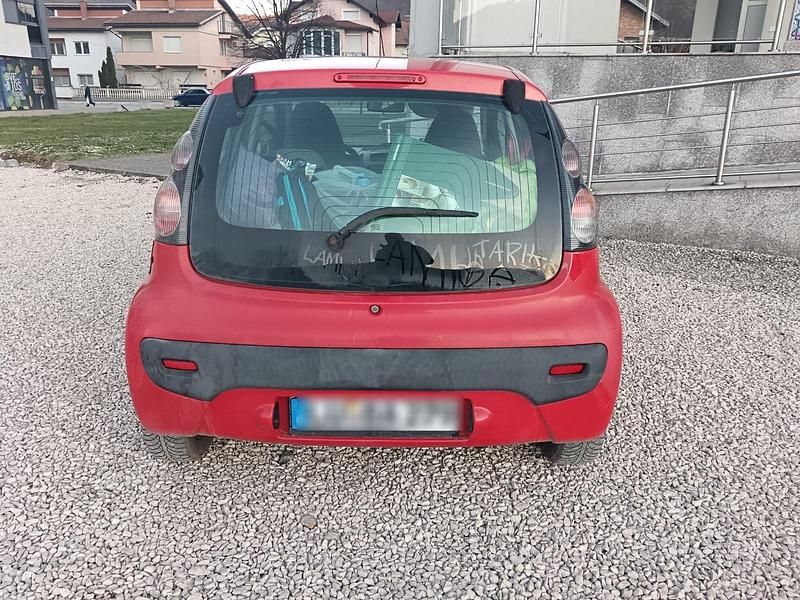 Gebraucht Citroën C1 68 PS (50 kW) 2008 Rot Kleinwagen