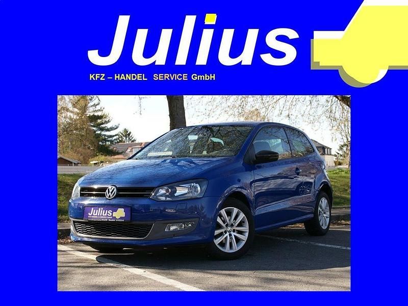 Gebraucht VW Polo Style 69 PS (50 kW) 2011 Blau Kleinwagen