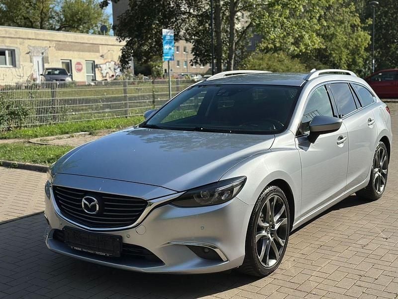 Silber Gebraucht 2016 Mazda 6 Kombi | 10.300 € (Guter Preis) - Bild 1/4