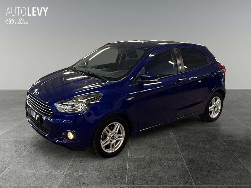 Gebraucht Ford Ka Plus Cool & Sound Edition 86 PS (63 kW) 2018 Blau Kleinwagen