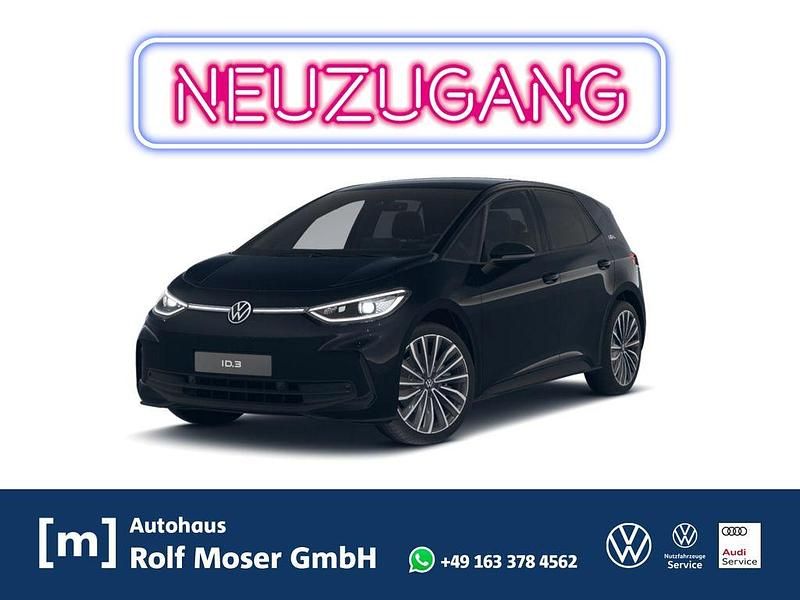 Grenadillschwarz metallic Gebraucht 2025 VW ID.3 Pro Kleinwagen | 39.990 € (Teuer) - Bild 1/4