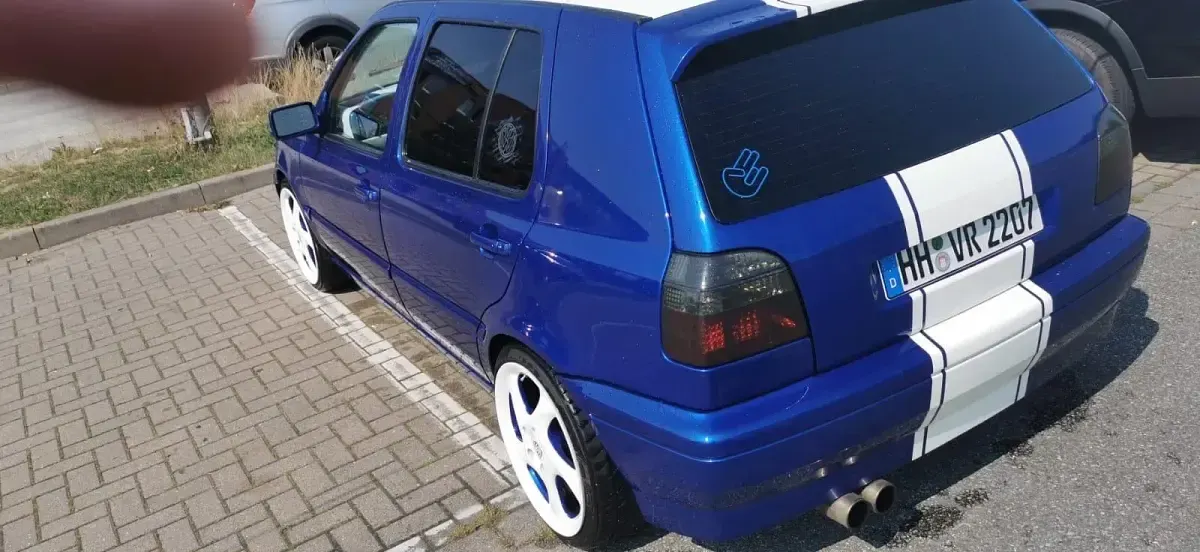 Gebraucht VW Golf III 174 PS (127 kW) 1996 Blau Kleinwagen