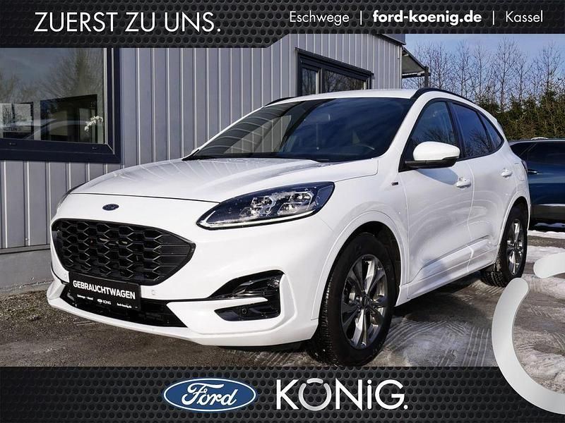 Gebraucht Ford Kuga ST-Line X 190 PS (139 kW) 2022 Frozen white (weiß) SUV
