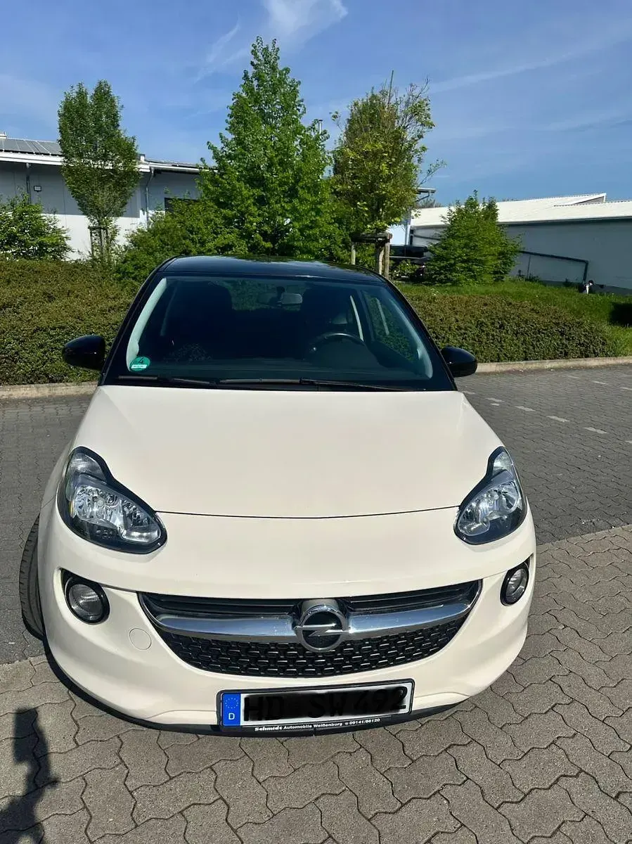 Gebraucht Opel Adam Glam 101 PS (74 kW) 2017 Weiß Kleinwagen