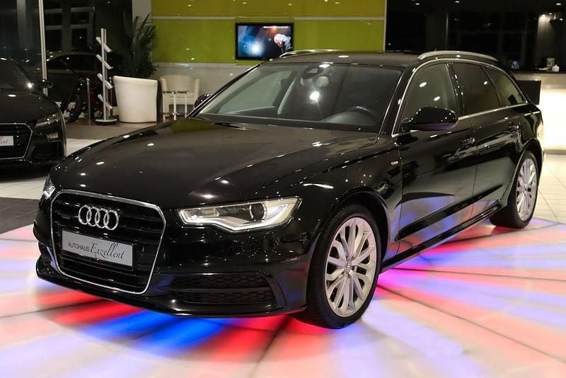 Schwarz Gebraucht 2014 Audi A6 S-Line Limousine | 8.950 € (Superpreis) - Bild 1/4
