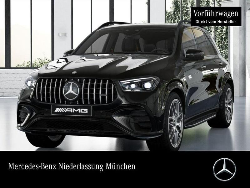 Schwarz Gebraucht 2025 Mercedes GLE53 AMG Night SUV | 114.900 € (Fairer Preis) - Bild 1/4
